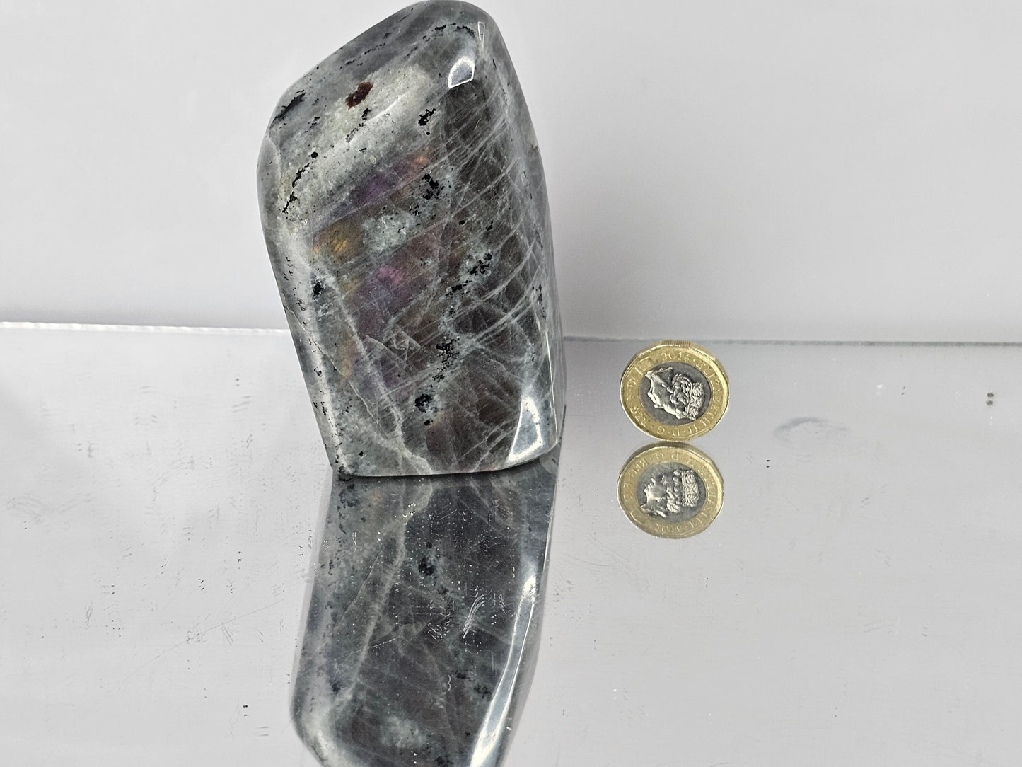 Purple Labradorite Crystal (#12)