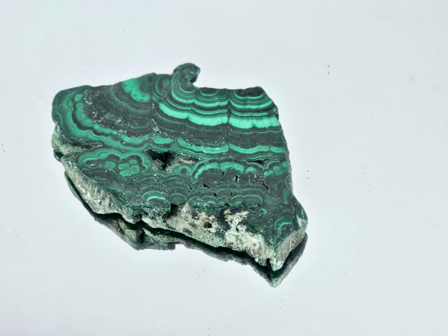 Malachite Crystal Slice (#4)