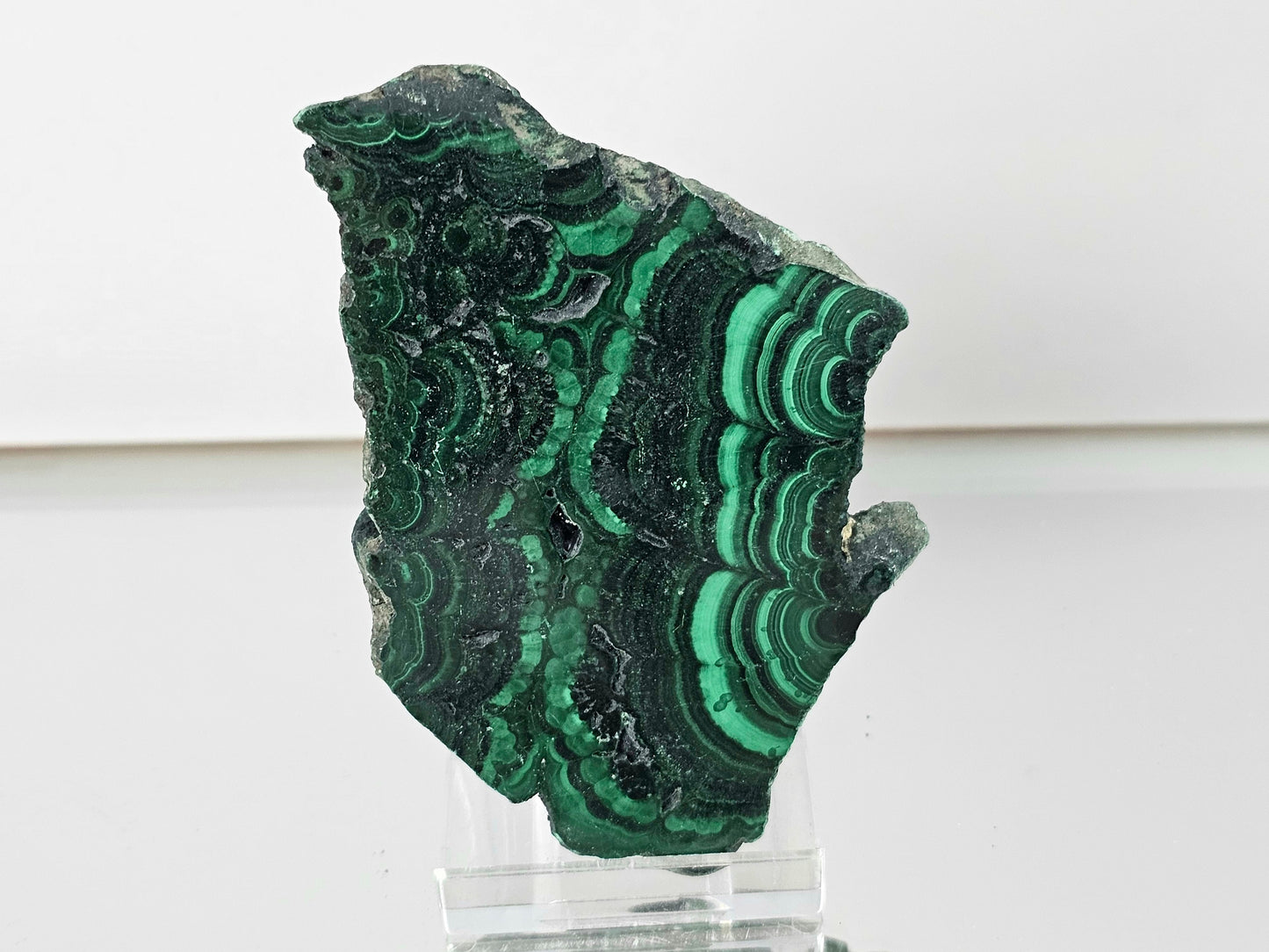 Malachite Crystal Slice (#4)