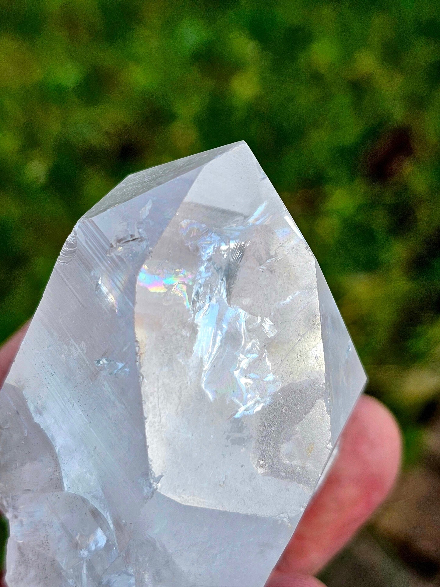 Large Lemurian Crystal Point (#2)