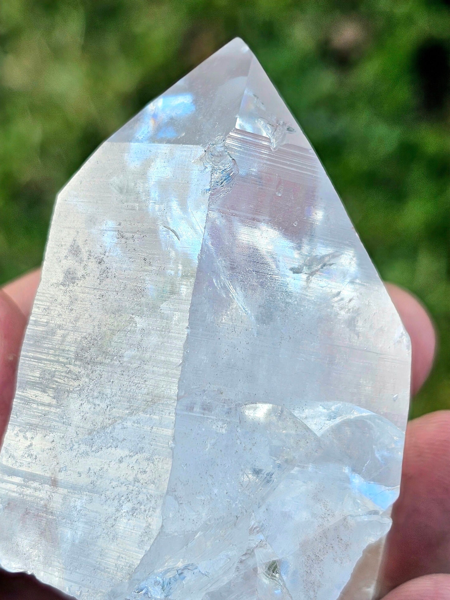 Large Lemurian Crystal Point (#2)