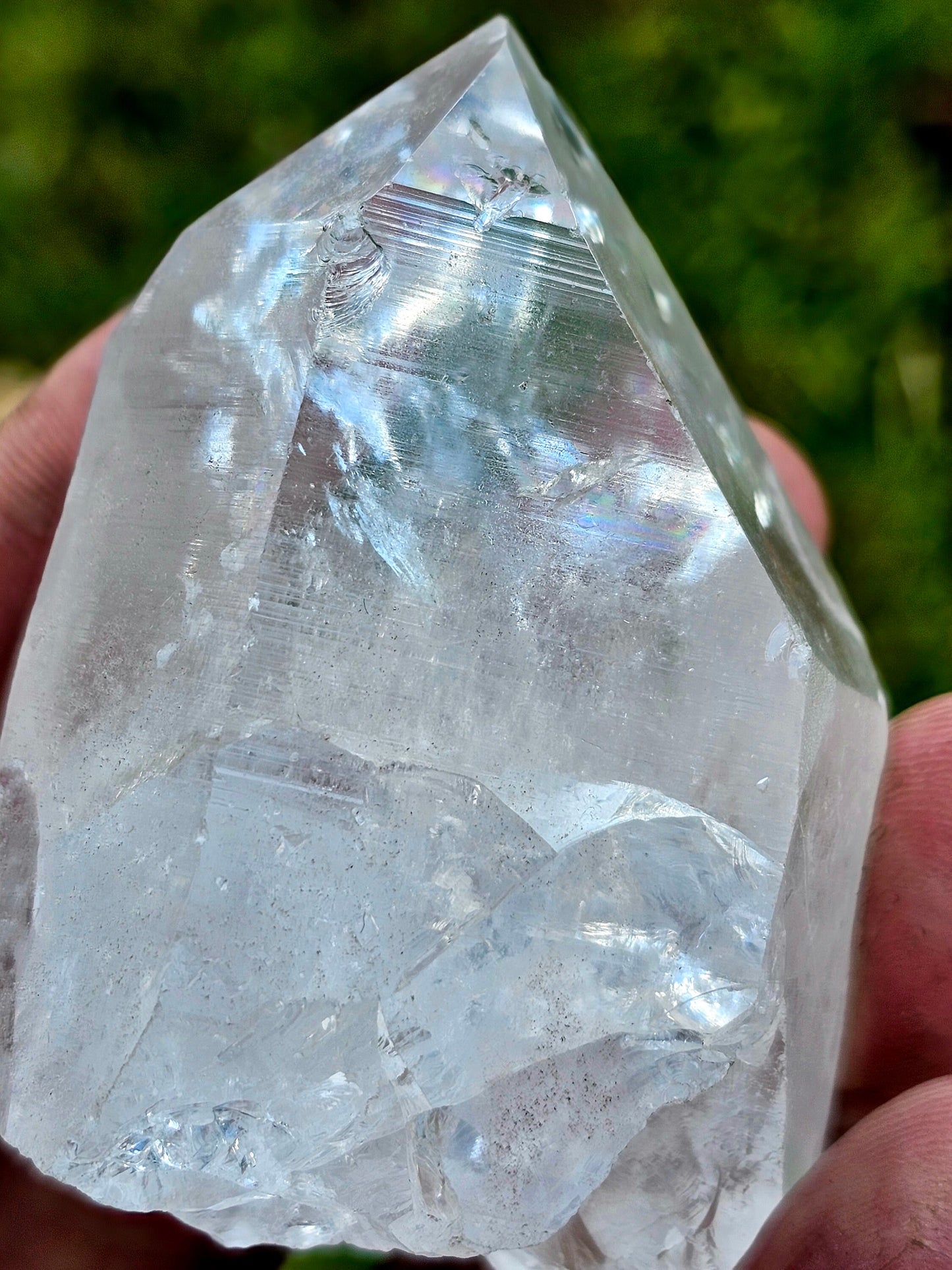 Large Lemurian Crystal Point (#2)
