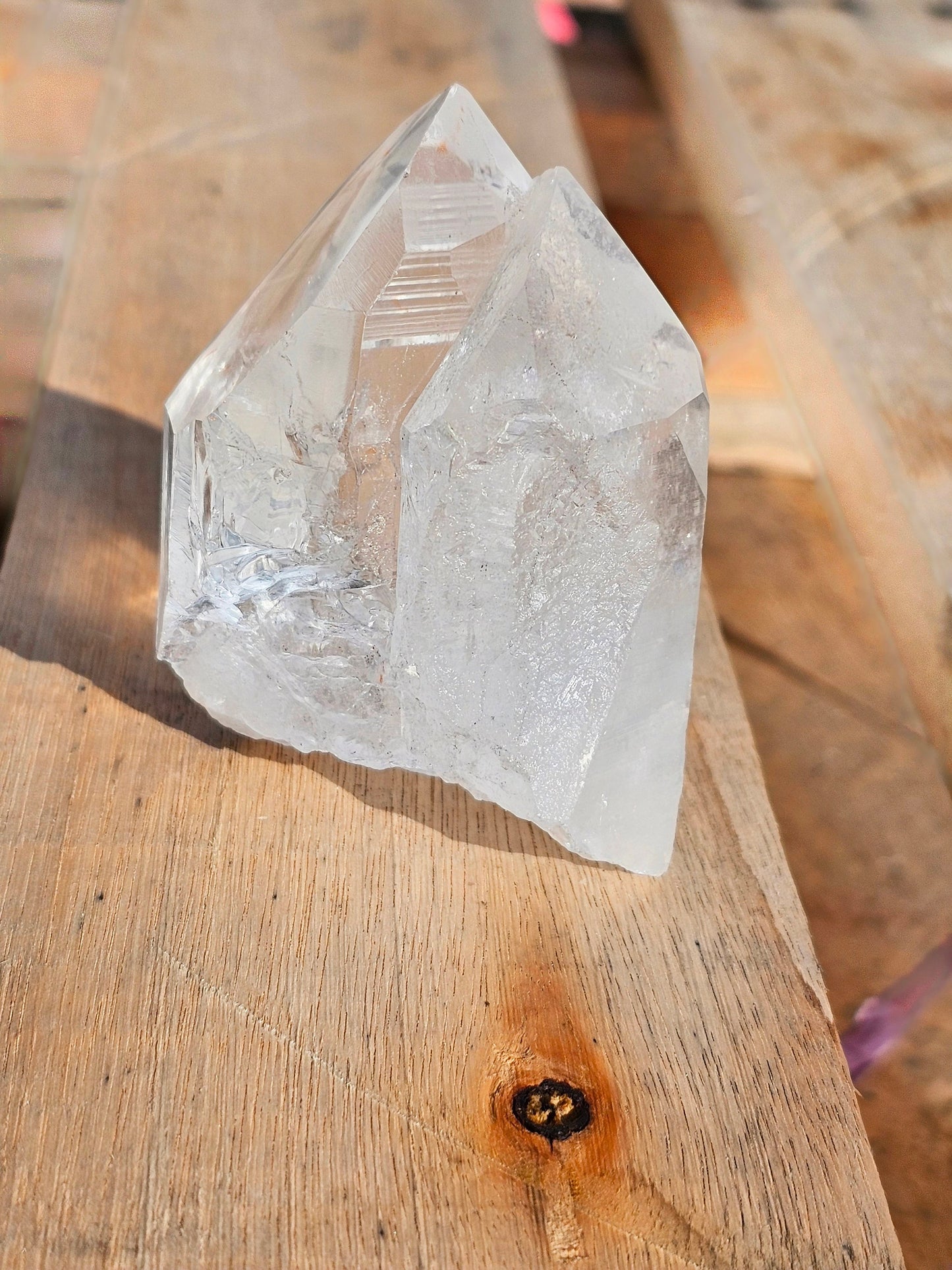 Large Lemurian Crystal Point (#1)