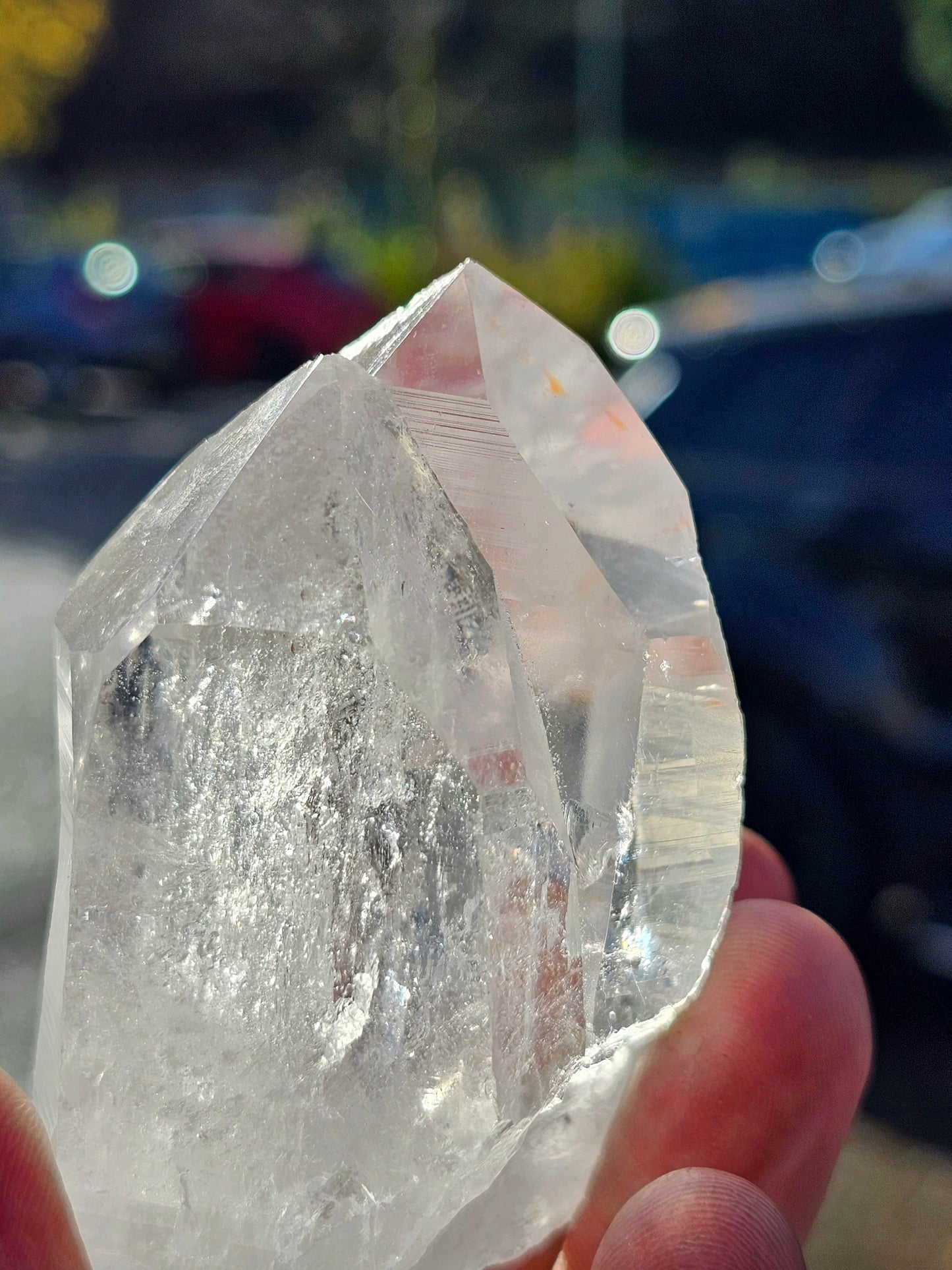 Large Lemurian Crystal Point (#1)