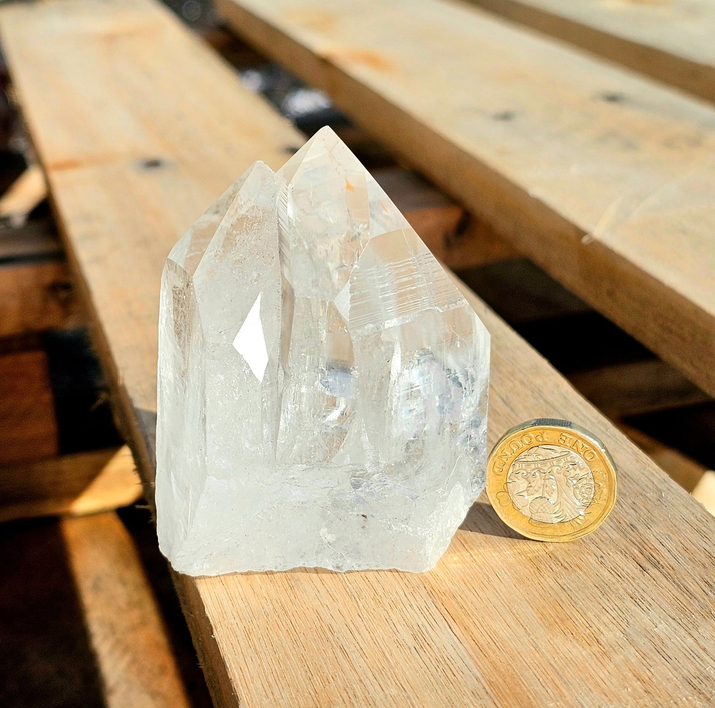 Large Lemurian Crystal Point (#1)