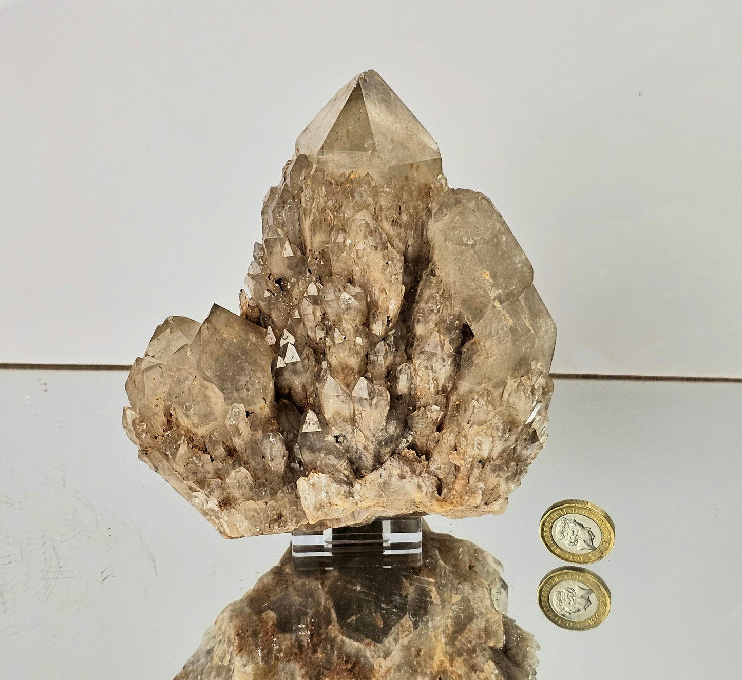 Large kundalini Citrine Natural Crystal (#47)