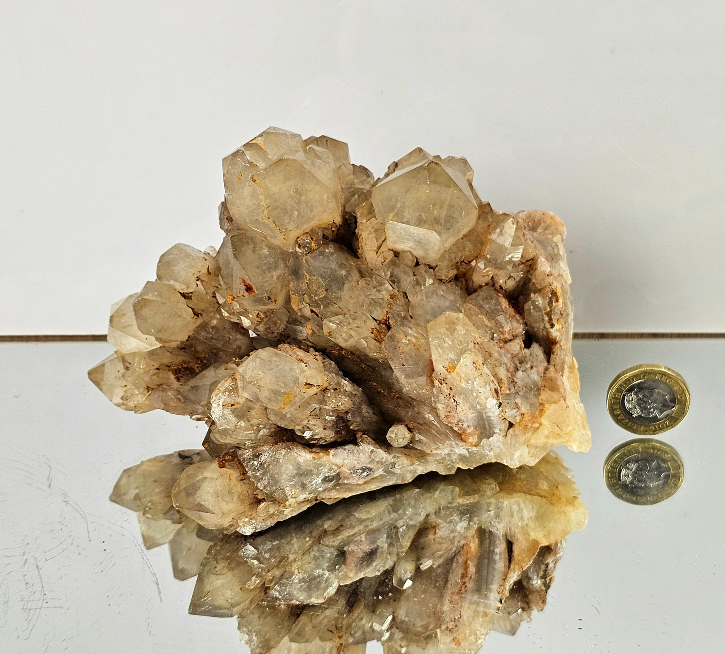 Large kundalini Citrine Natural Crystal (#49)