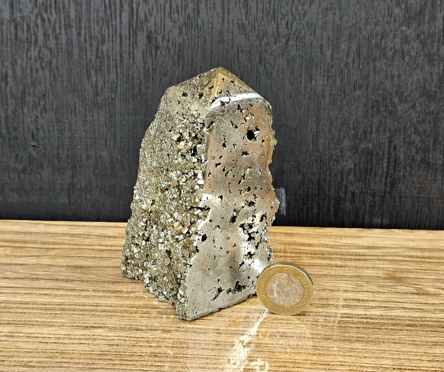 Large Pyrite Crystal Freeform / Tower (#12)