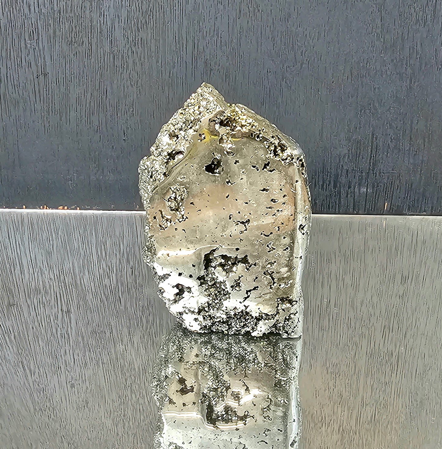 Large Pyrite Crystal Tower (#8)