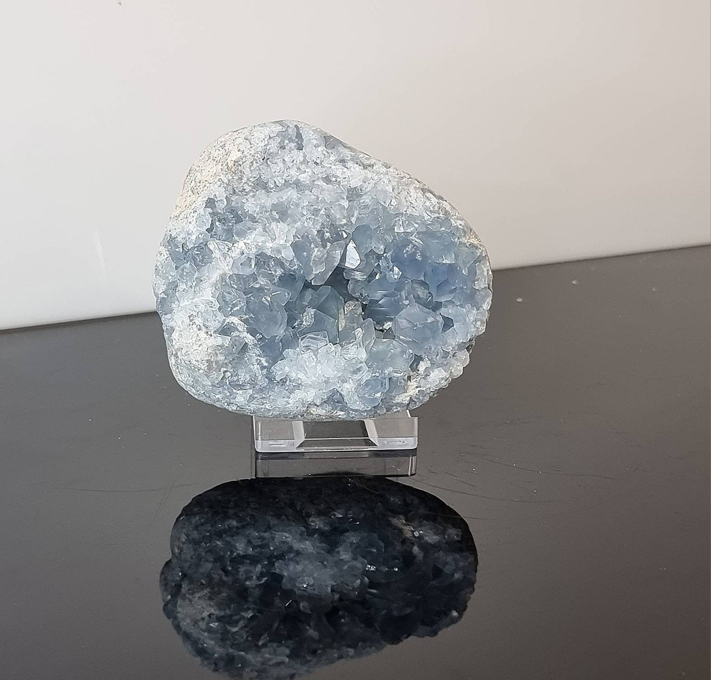 27) Celestite Crystal Geode