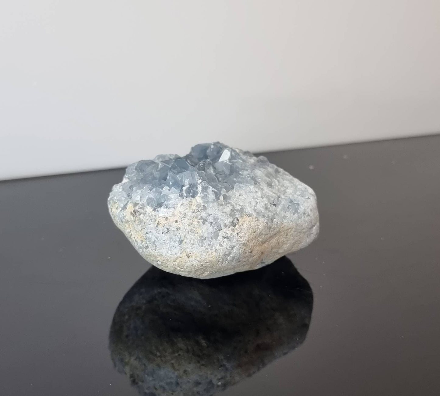 27) Celestite Crystal Geode
