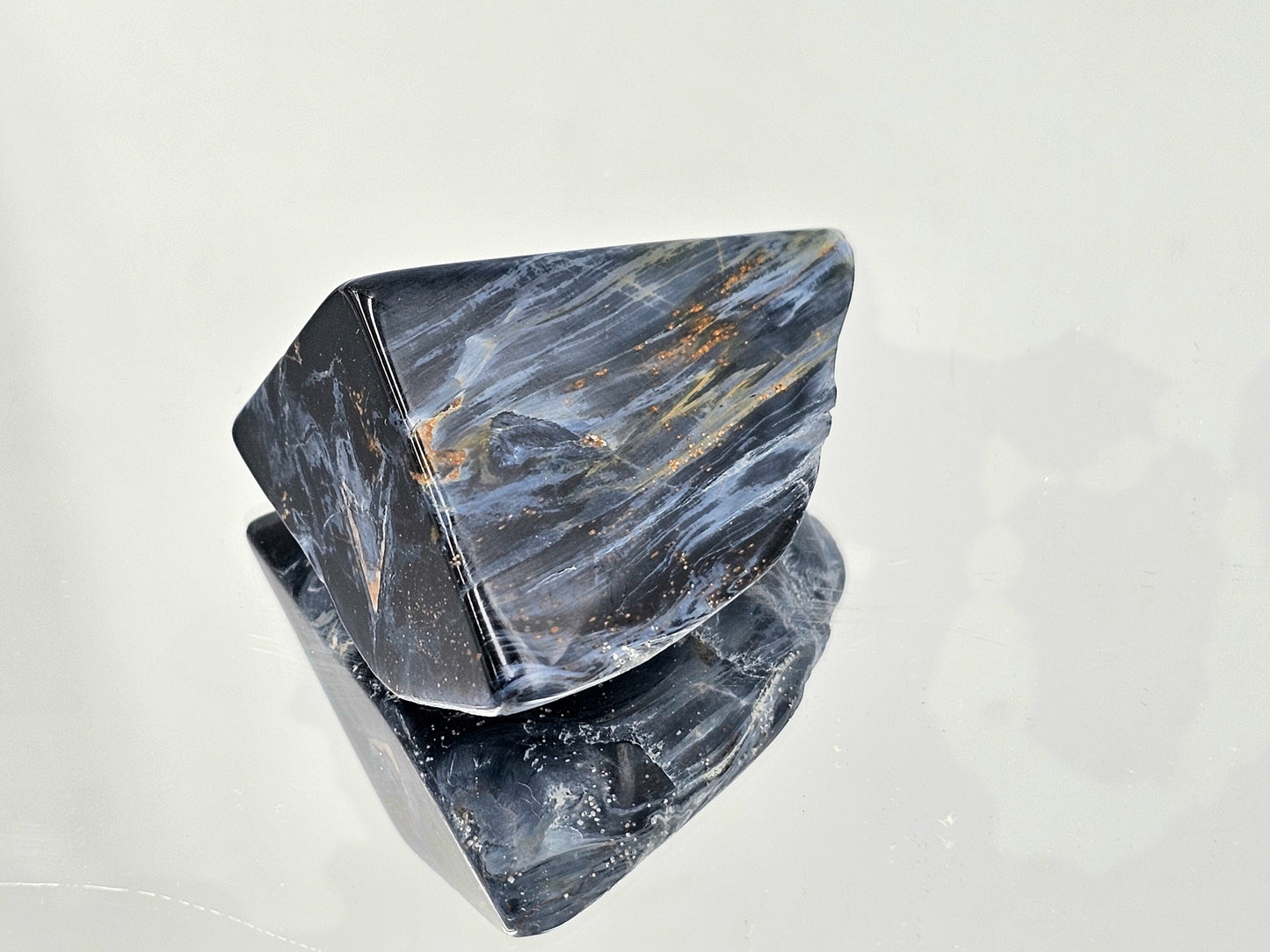 Pietersite Crystal Slice Freeform (#3)