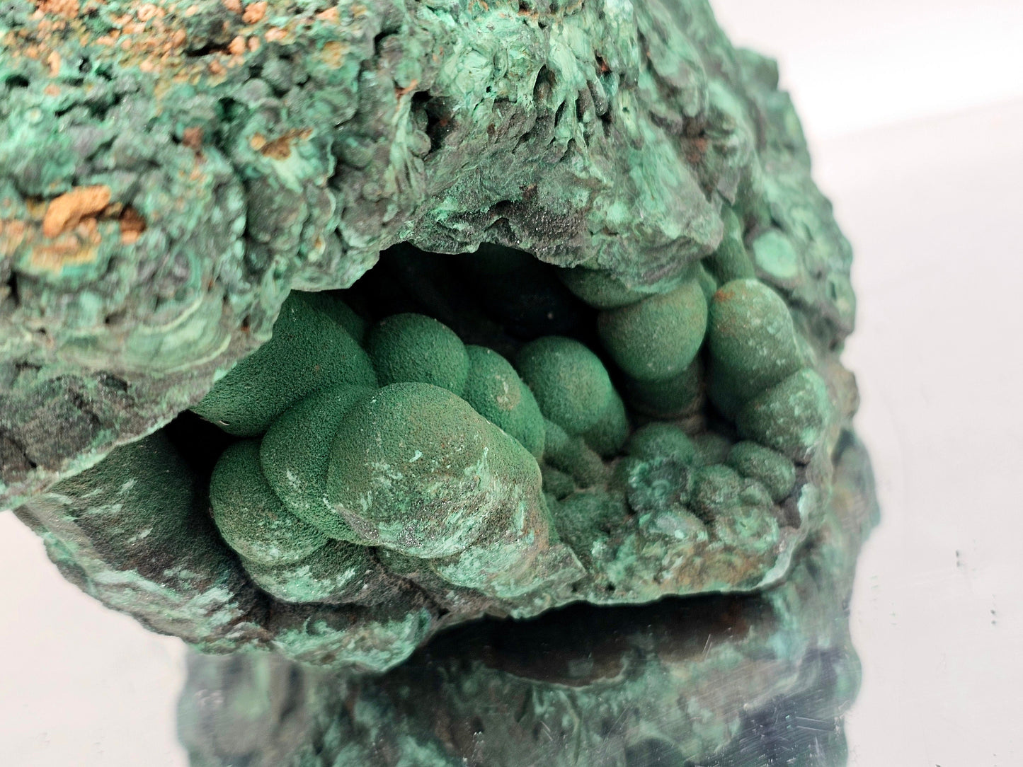 XL Malachite Crystal Stalactite Formation