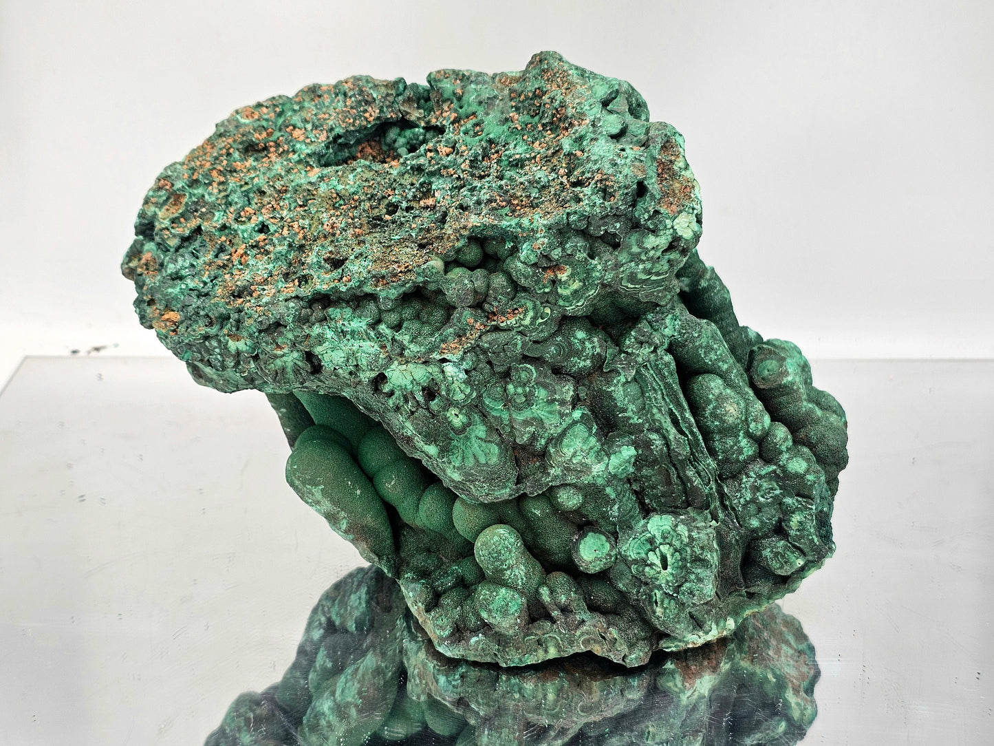XL Malachite Crystal Stalactite Formation