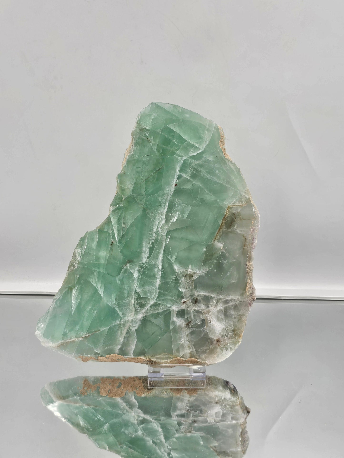 Extra Large Fluorite Crystal Slice (#3)
