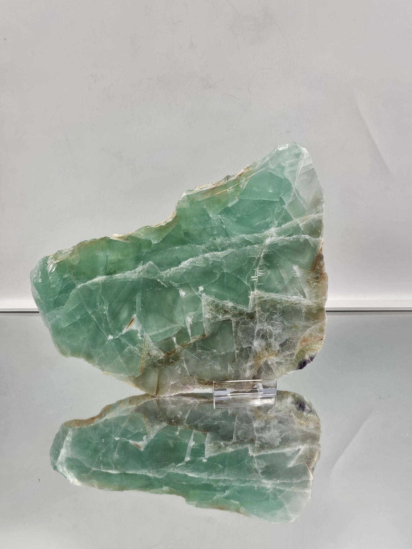 Extra Large Fluorite Crystal Slice (#3)