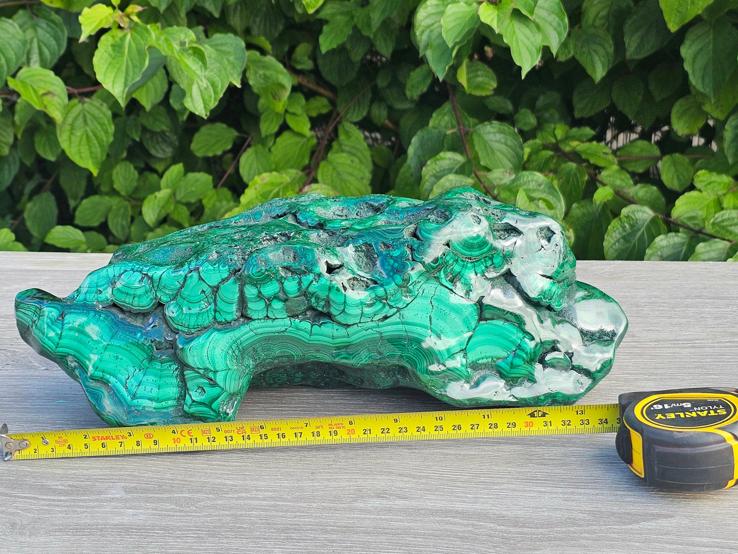 XL Malachite Solid Crystal Polished 10.2 KG