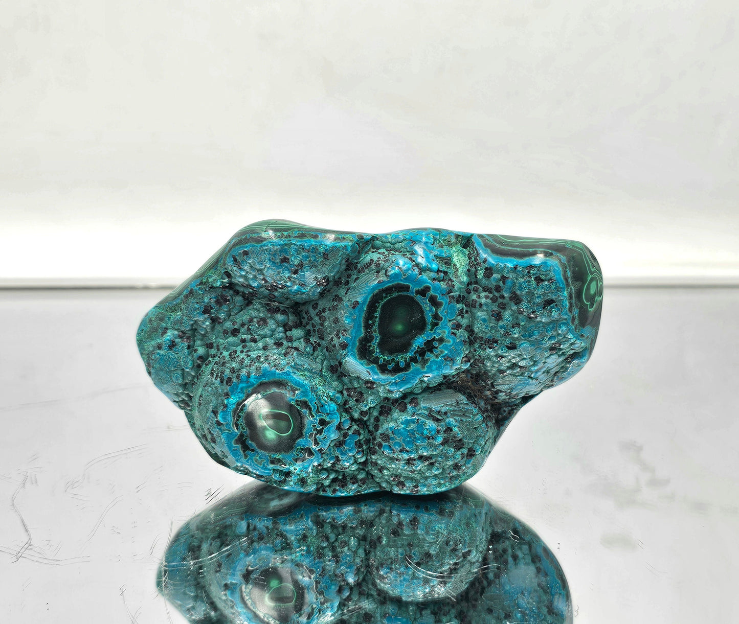 Large Chrysocolla Malachite Crystal Polished (#16)