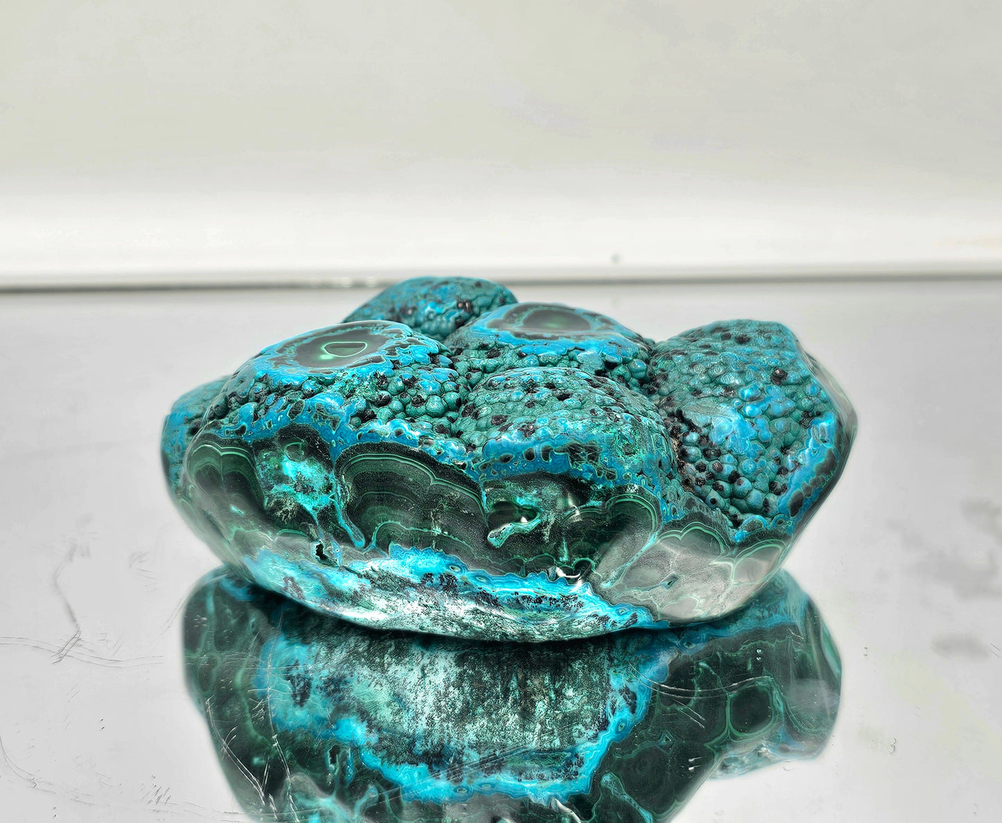 Large Chrysocolla Malachite Crystal Polished (#16)