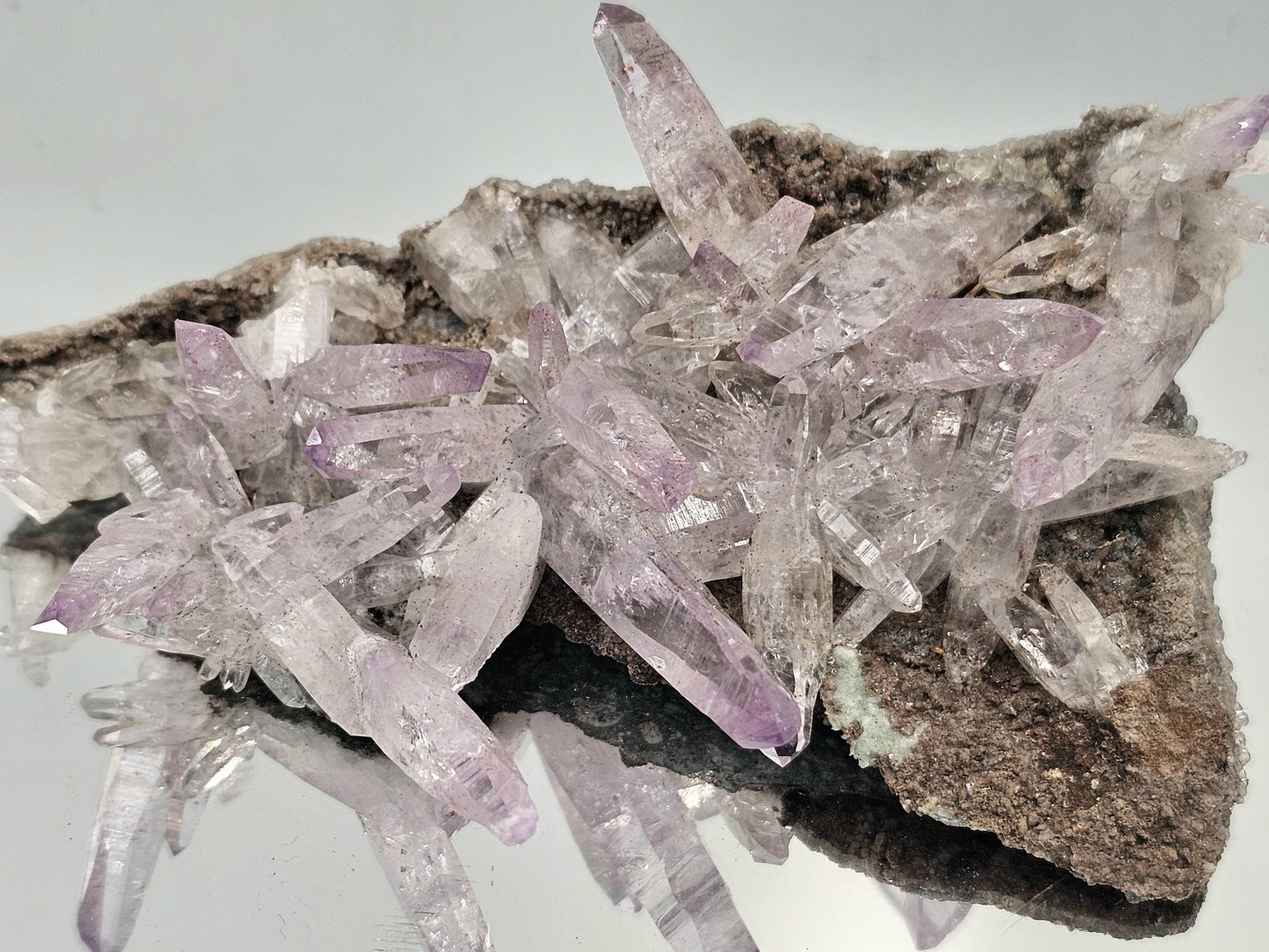 High-quality Veracruz amethyst with delicate purple hues and sharp clarity