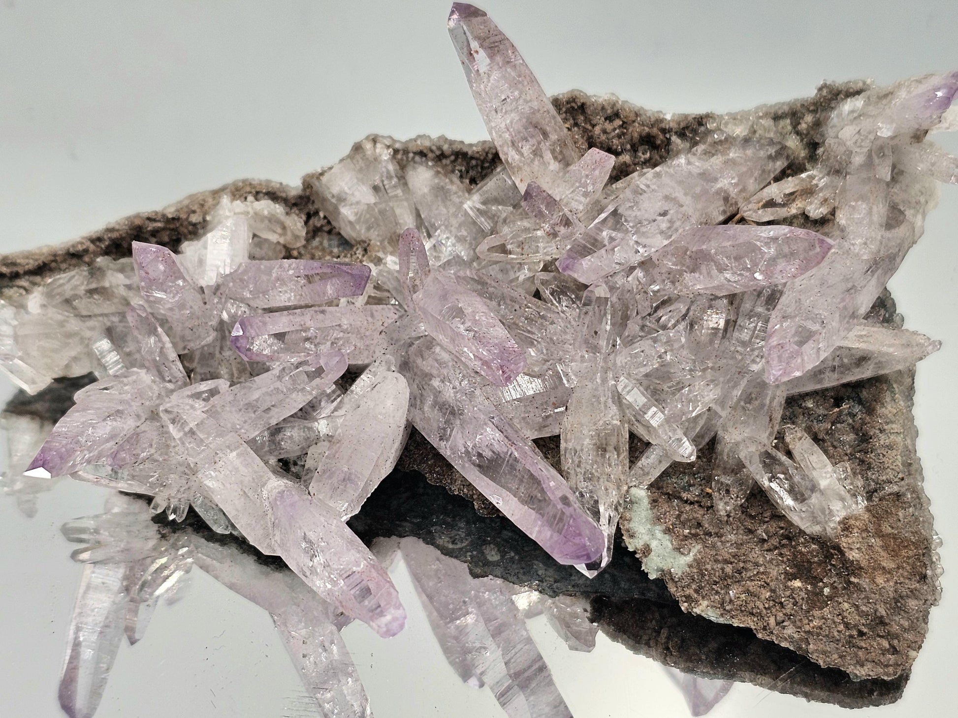 High-quality Veracruz amethyst with delicate purple hues and sharp clarity