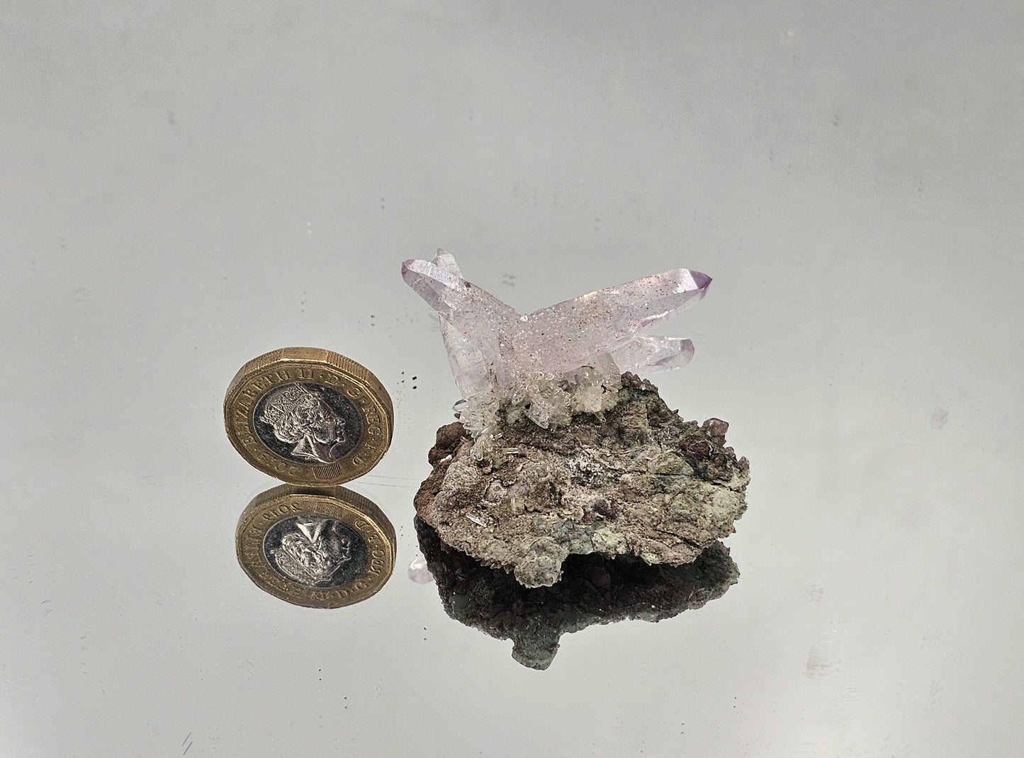 Large Veracruz amethyst specimen with refined violet tones