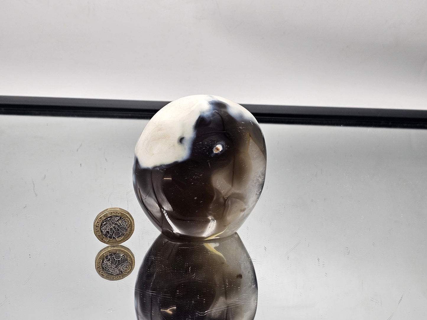 Large Orca Agate Crystal Freeform (#8)