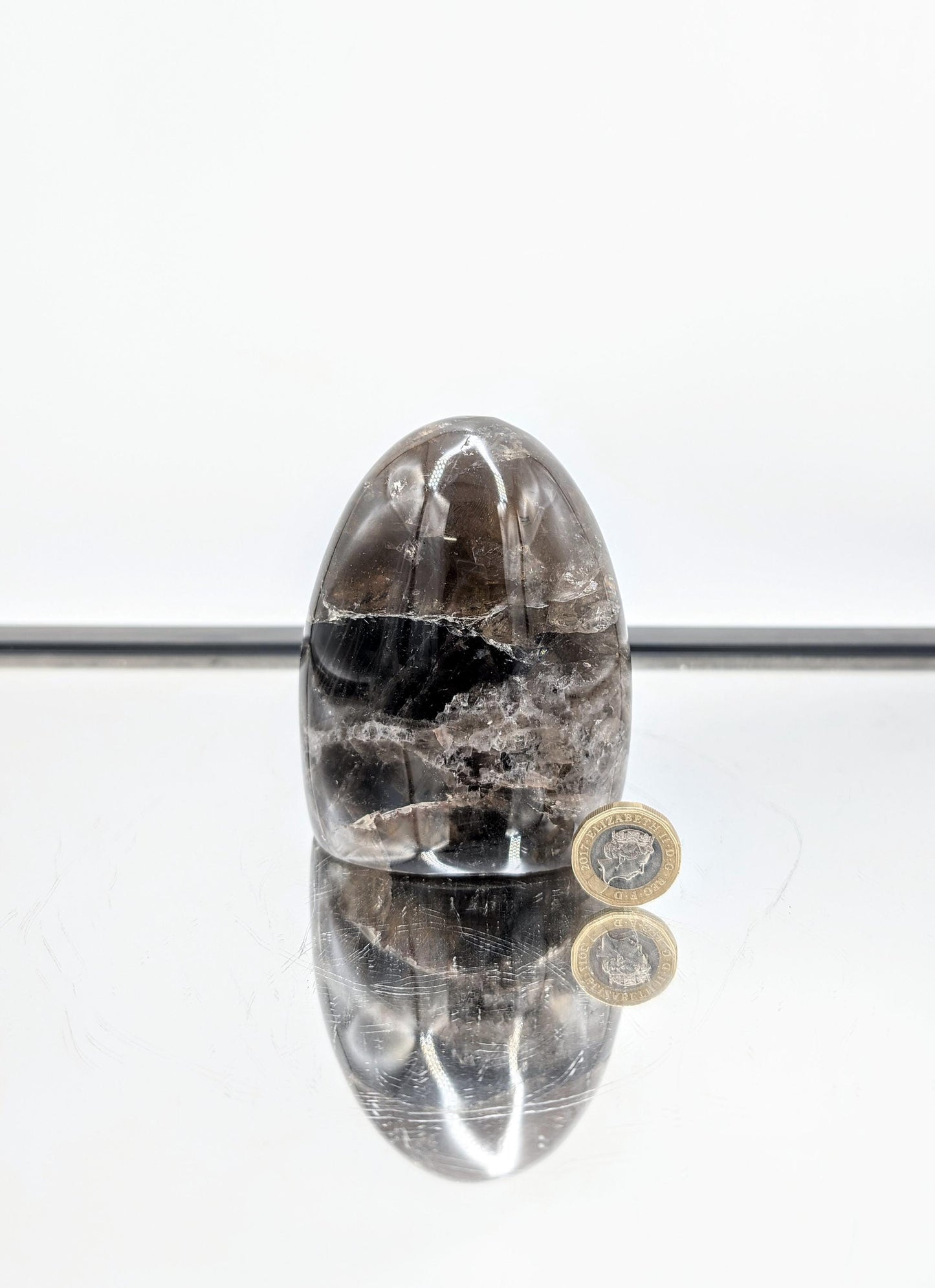 Morian Smoky Quartz Crystal Freeform (#7)