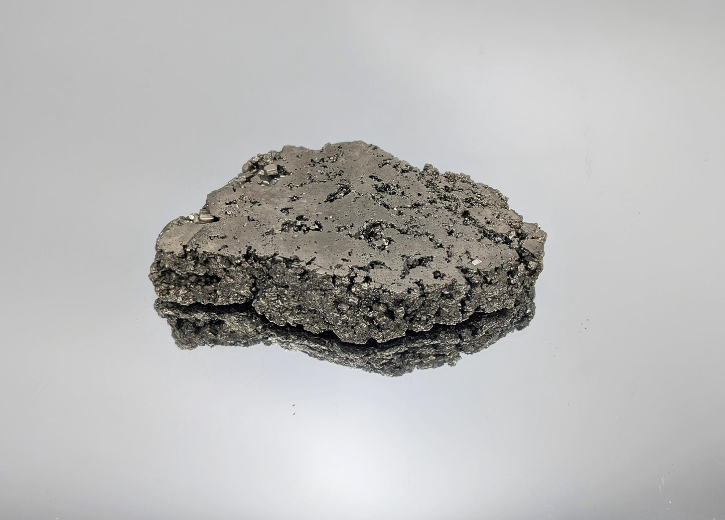 Peruvian Crystal Pyrite Slice (#3)