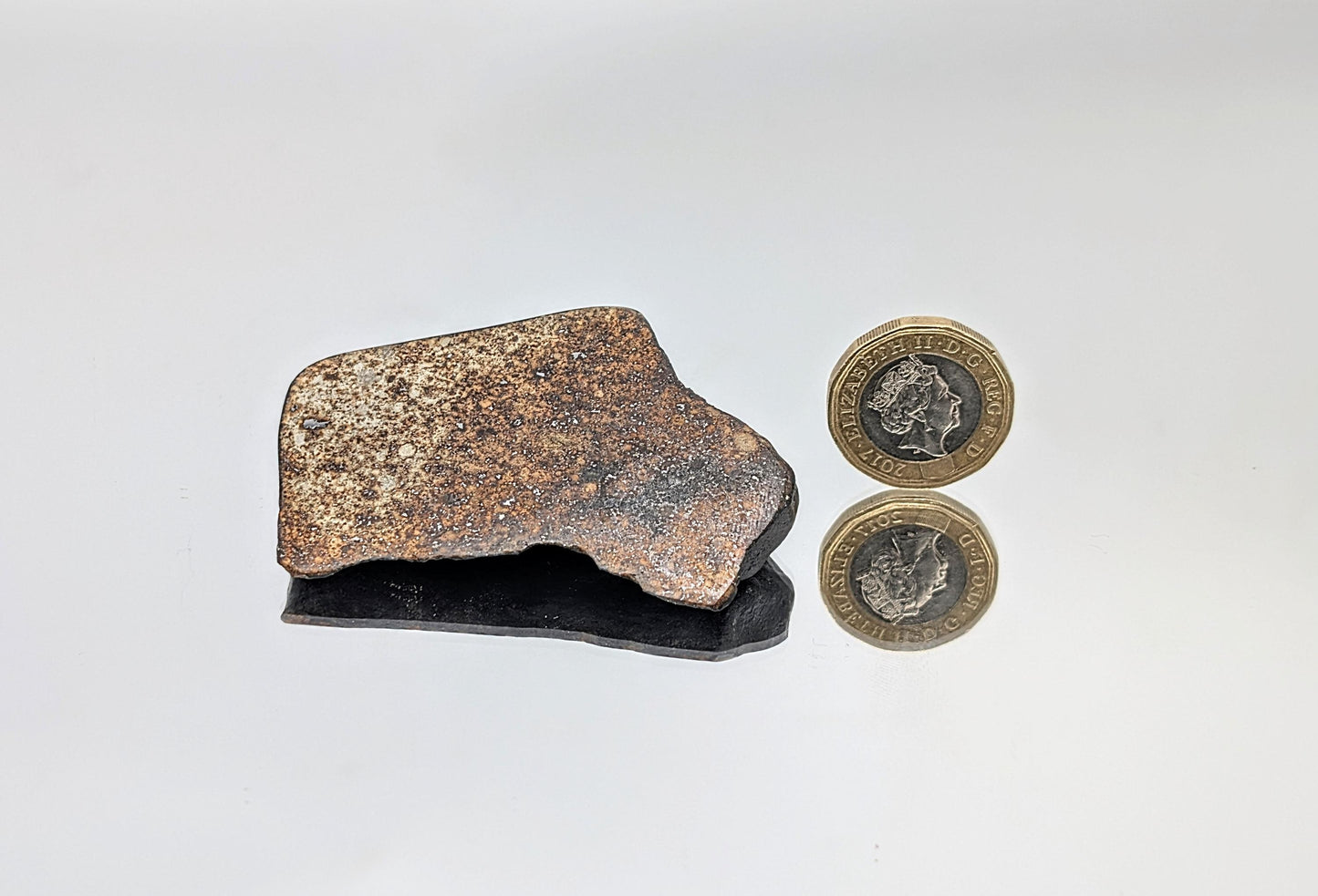 Chondrite Meteorite Crystsl Slice (DP)