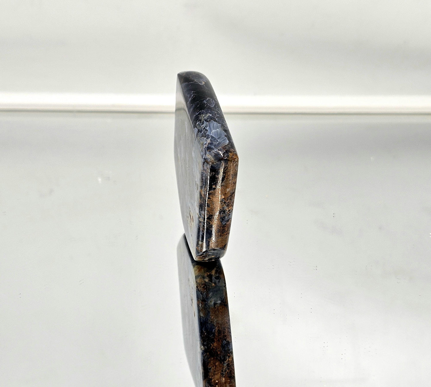 Large Pietersite Crystal Slice / Palmstone (DP)