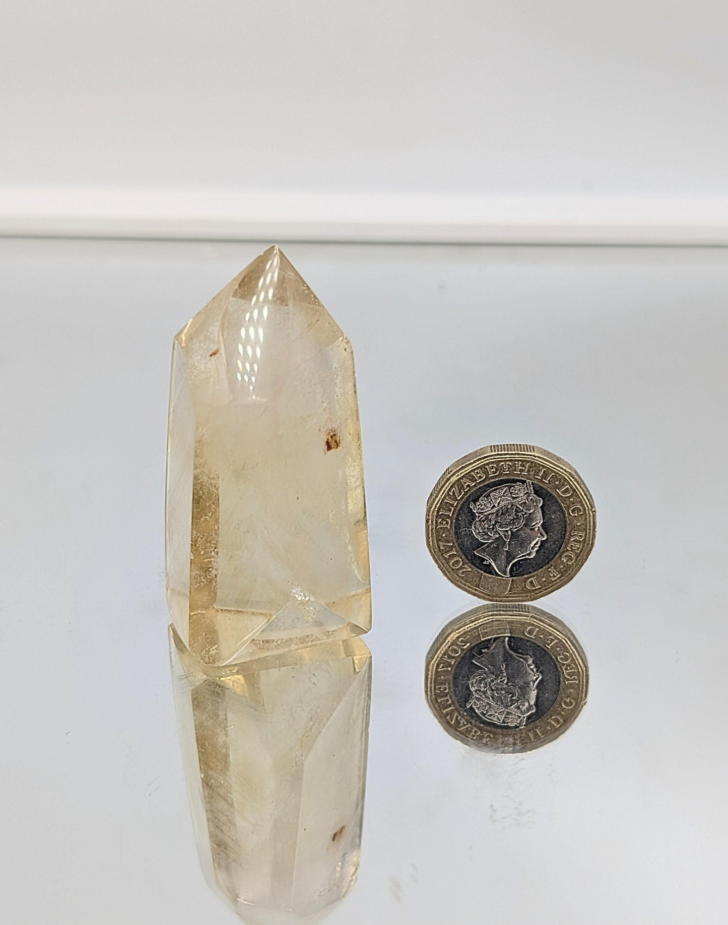 Madagascan Citrine Crystal Prism - Tower Natural (#16)