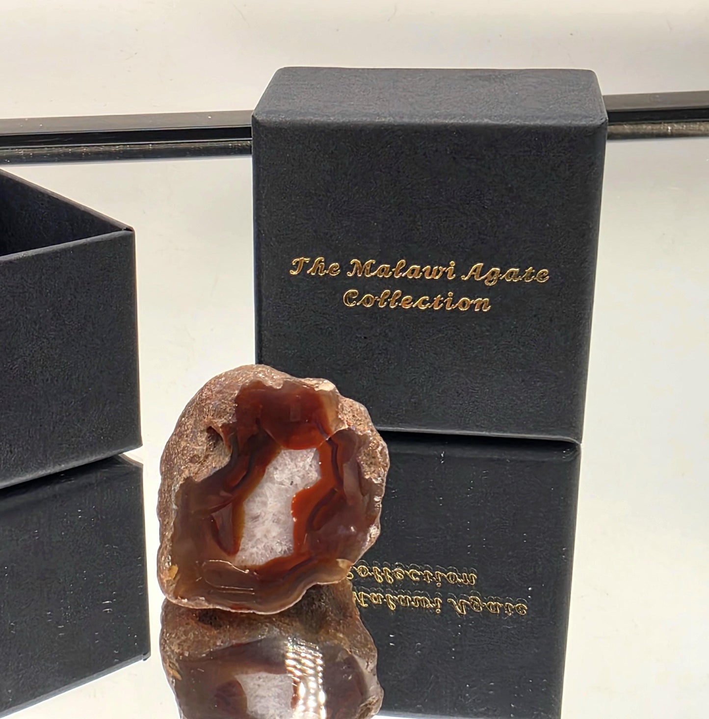 Malawi Agate Colour Banded Polished Crystal (#15)