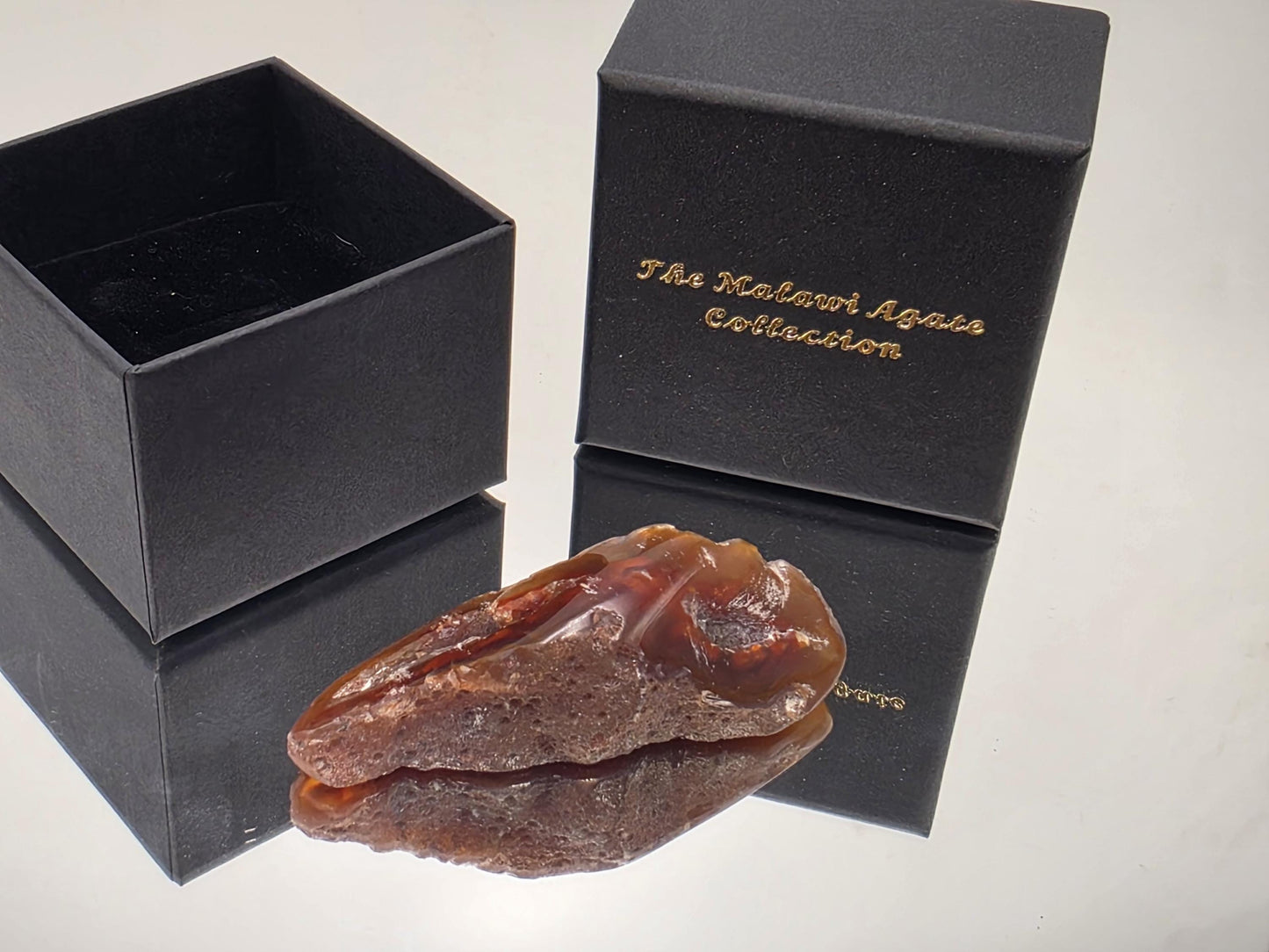 Malawi Agate Colour Banded Polished Crystal (#12)