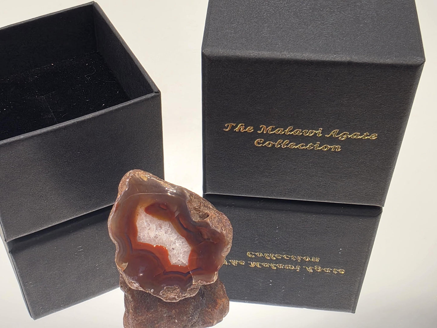 Malawi Agate Colour Banded Polished Crystal (#15)
