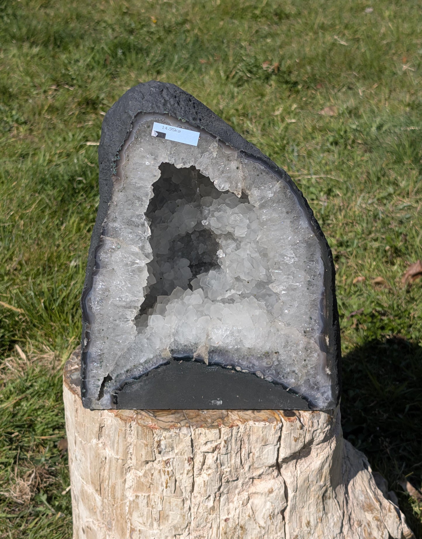 Large Quartz Crystal Church 14.95 KG