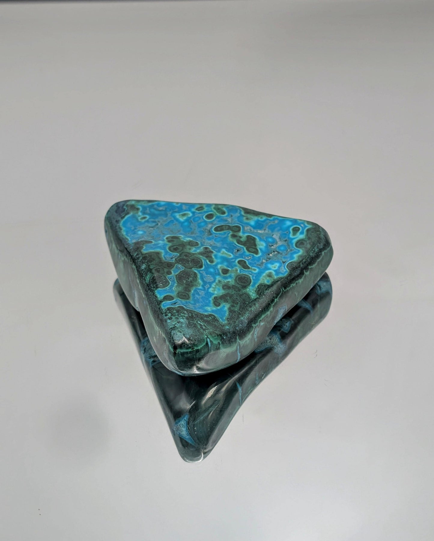 Large Chrysocolla Malachite Crystal Polished (#22)