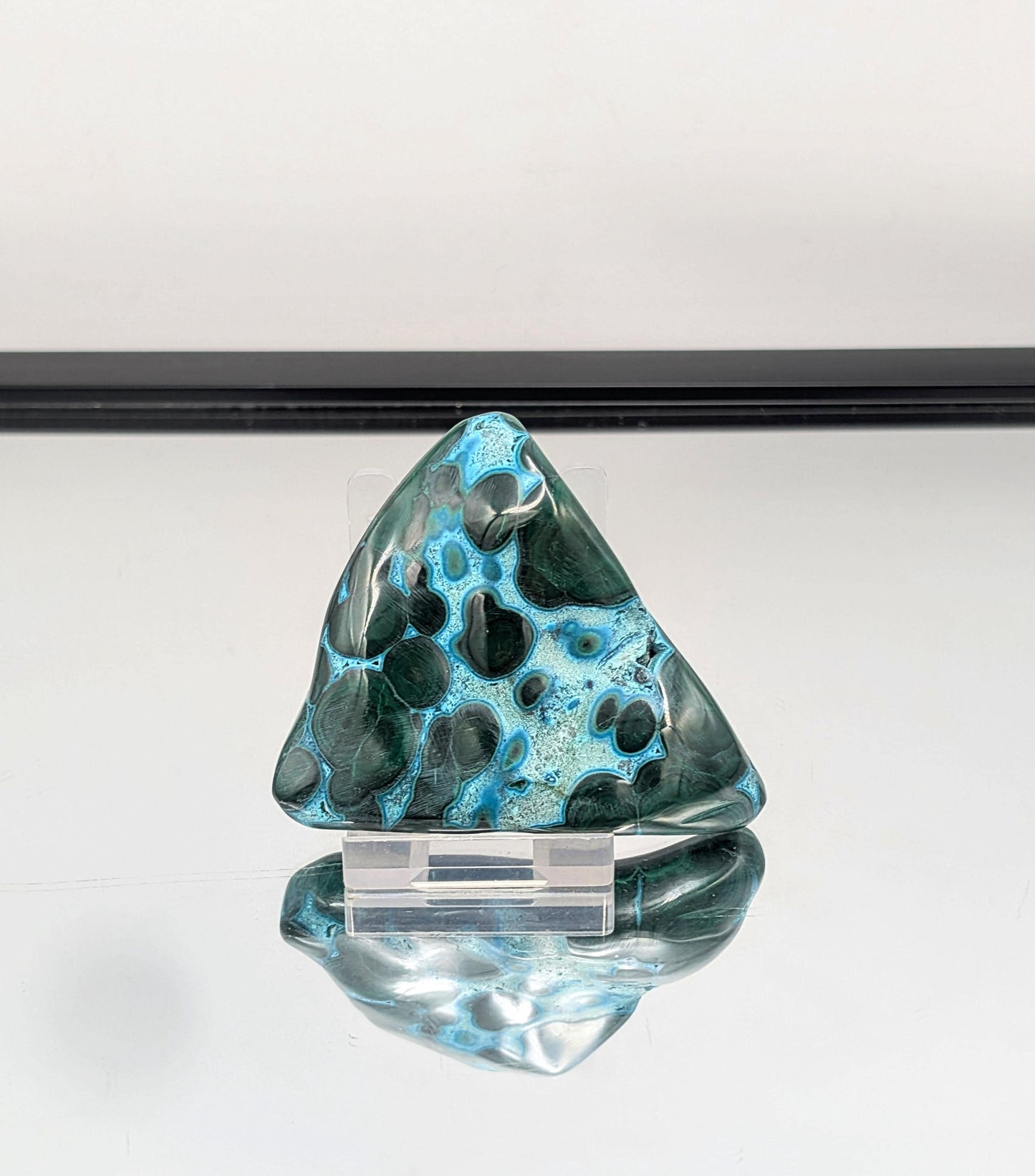 Large Chrysocolla Malachite Crystal Polished (#22)