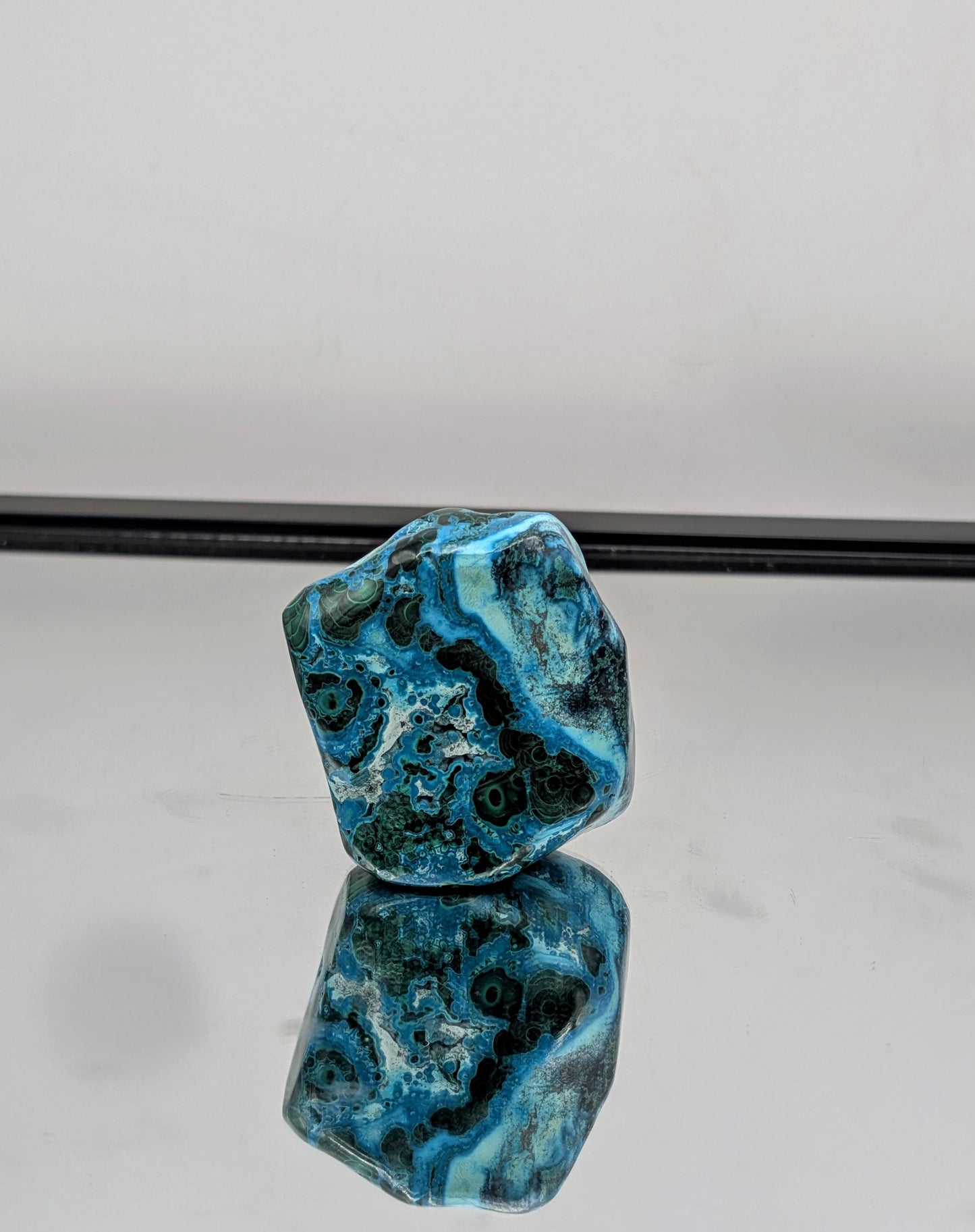 Large Chrysocolla Malachite Crystal Polished (#21)
