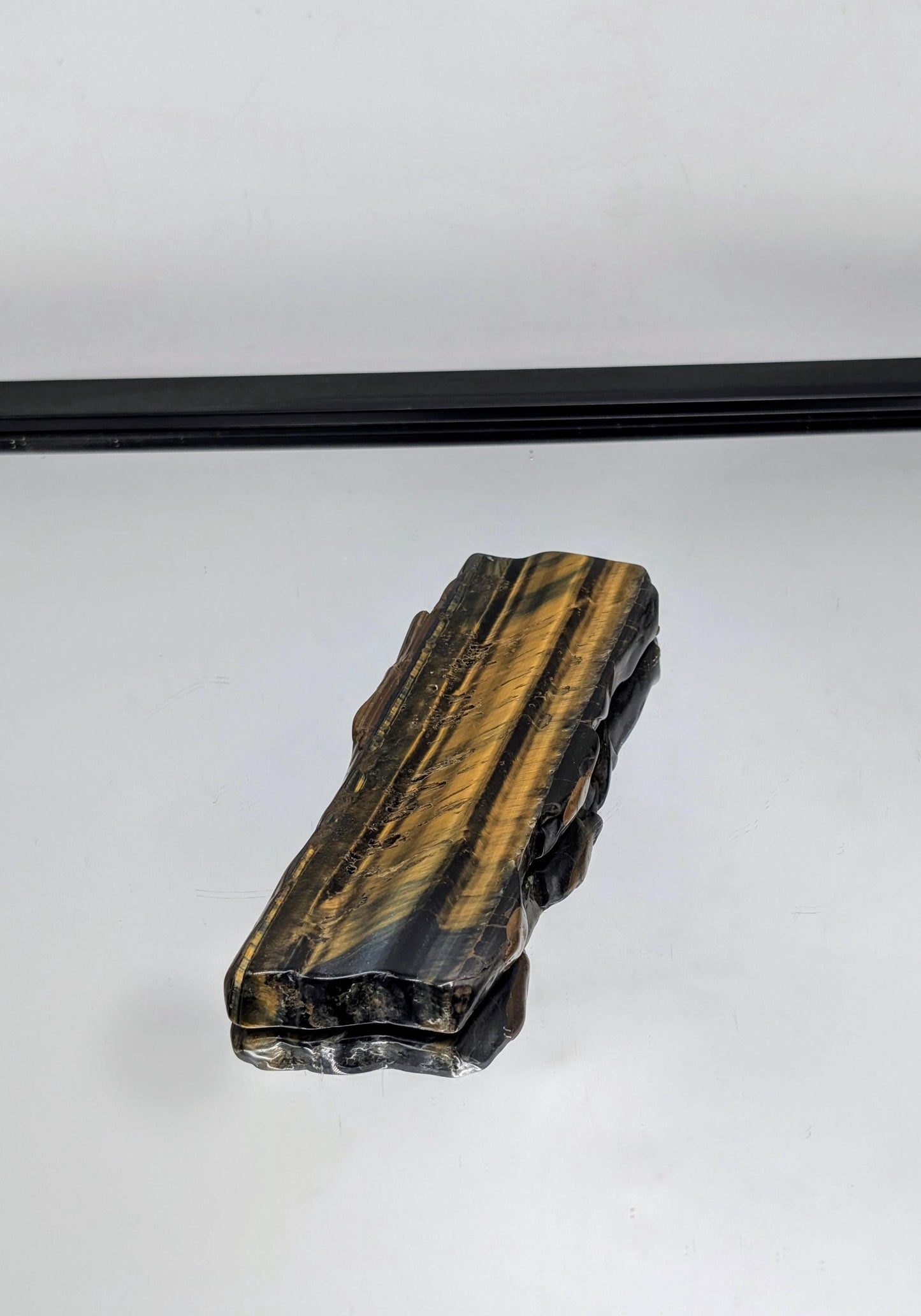 Large Tigers Eye Crystal Polished Slice (#3)