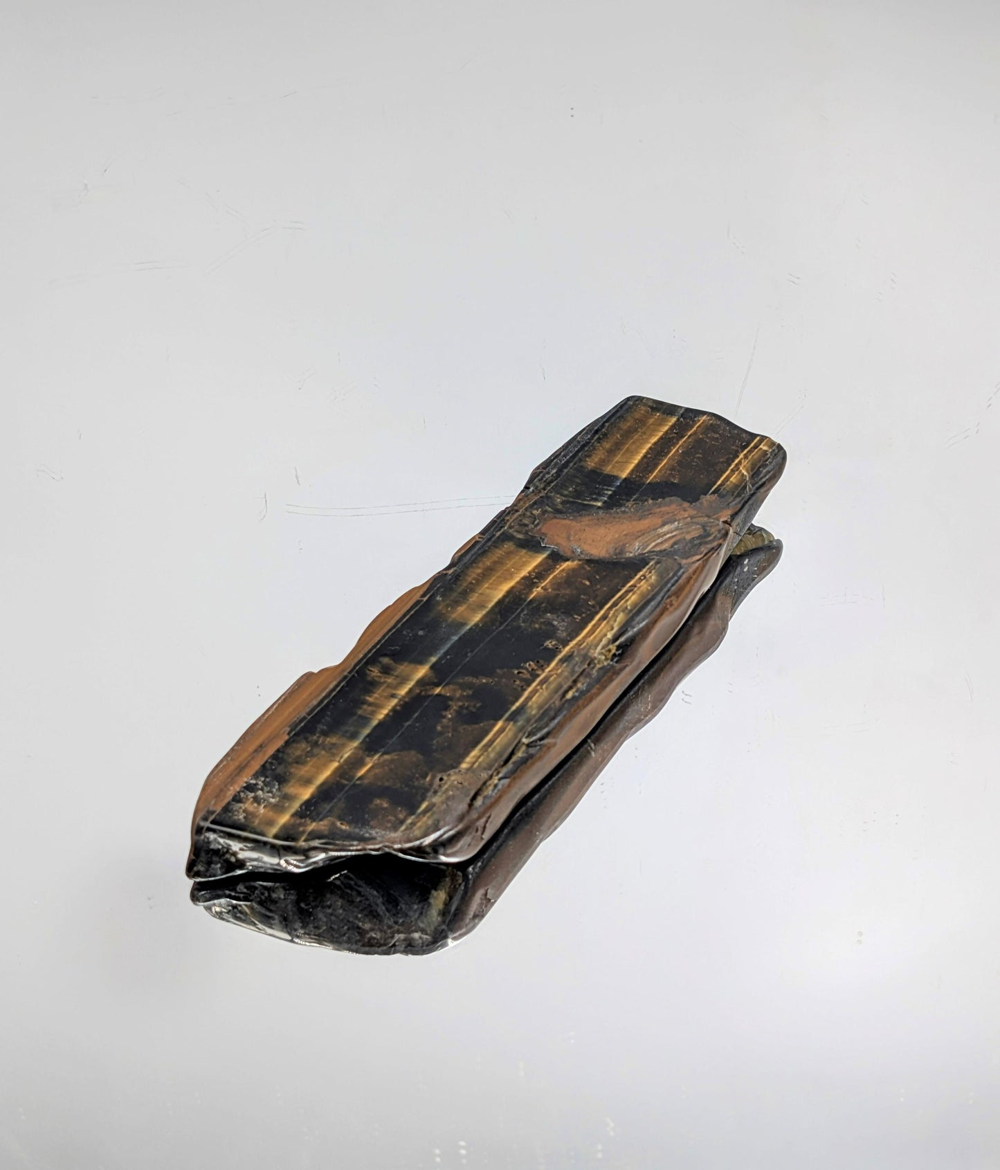 Large Tigers Eye Crystal Polished Slice (#14)