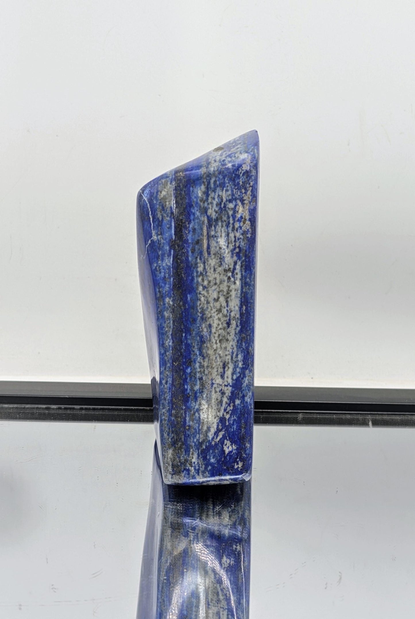 Lapis lazuli Natural Blue Gemstone Crystal Fools Gold Pyrite Afghanistan (#42)