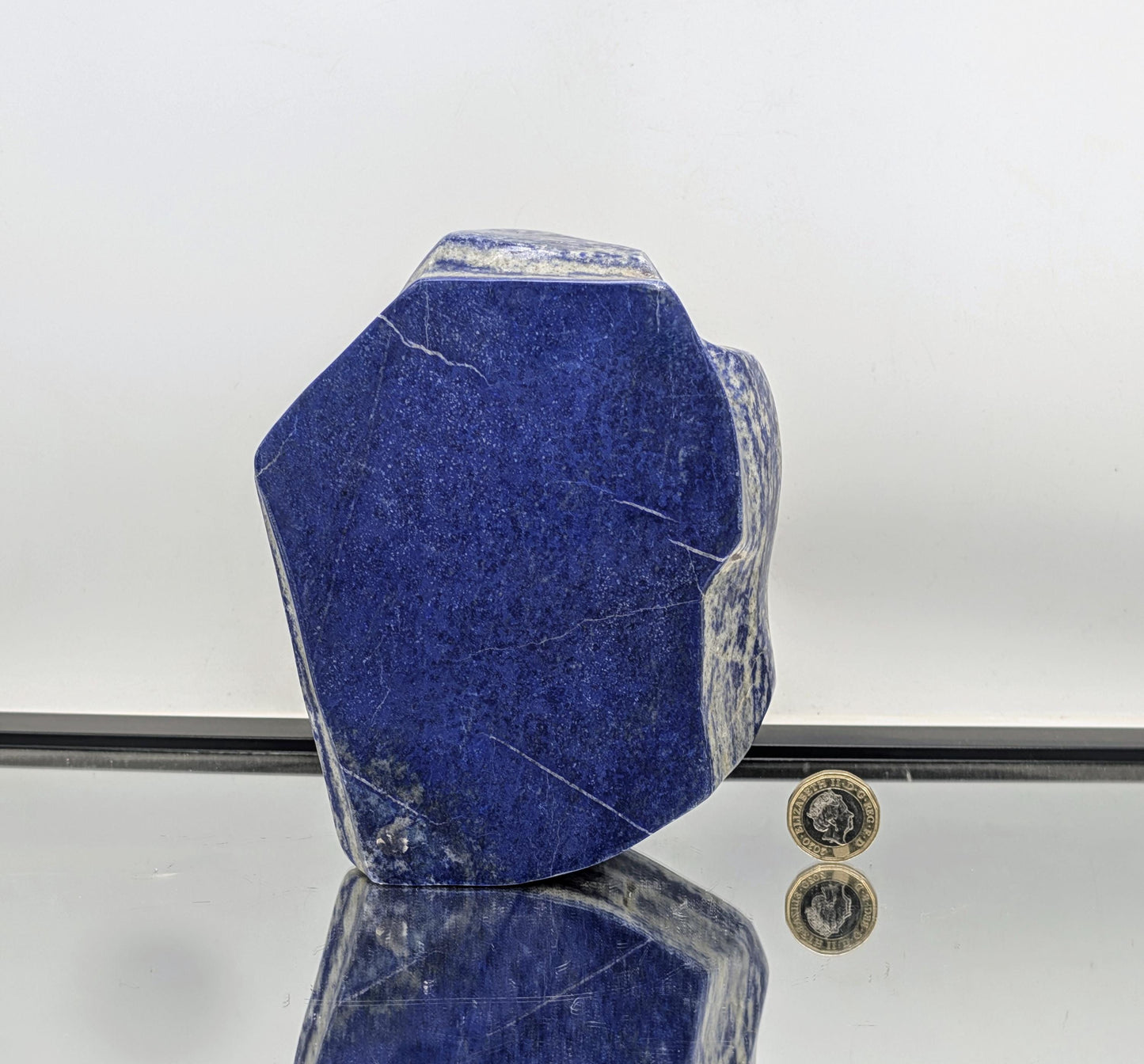 Lapis lazuli Natural Blue Gemstone Crystal Fools Gold Pyrite Afghanistan (#40)