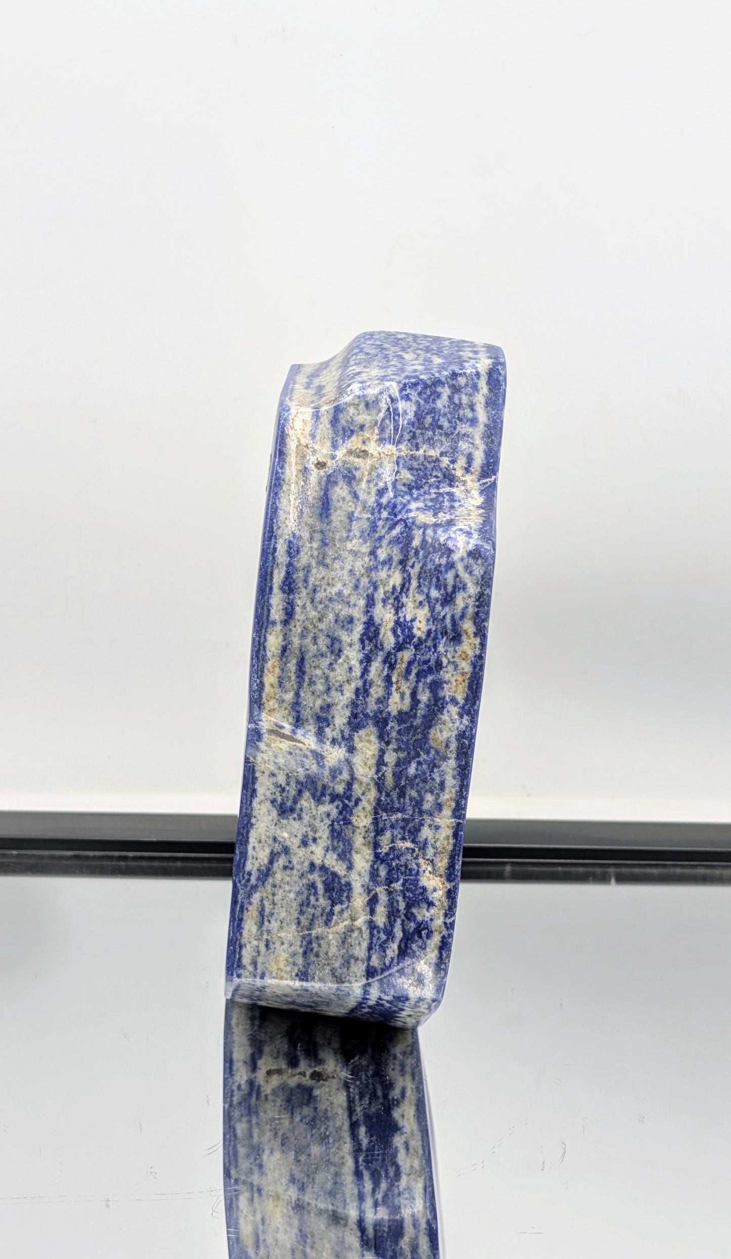 Lapis lazuli Natural Blue Gemstone Crystal Fools Gold Pyrite Afghanistan (#40)