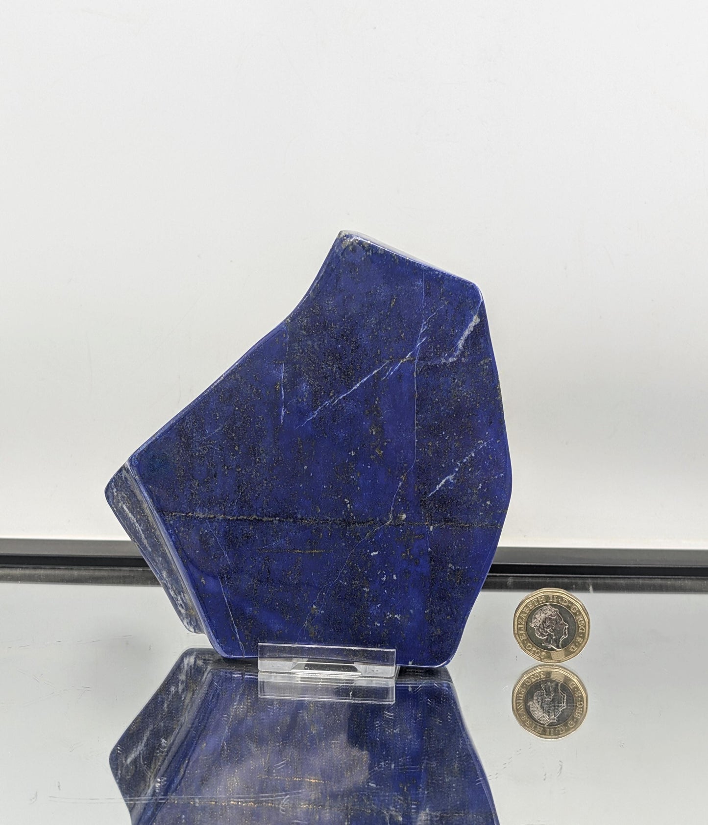 Lapis lazuli Natural Blue Gemstone Crystal Fools Gold Pyrite Afghanistan (#39)