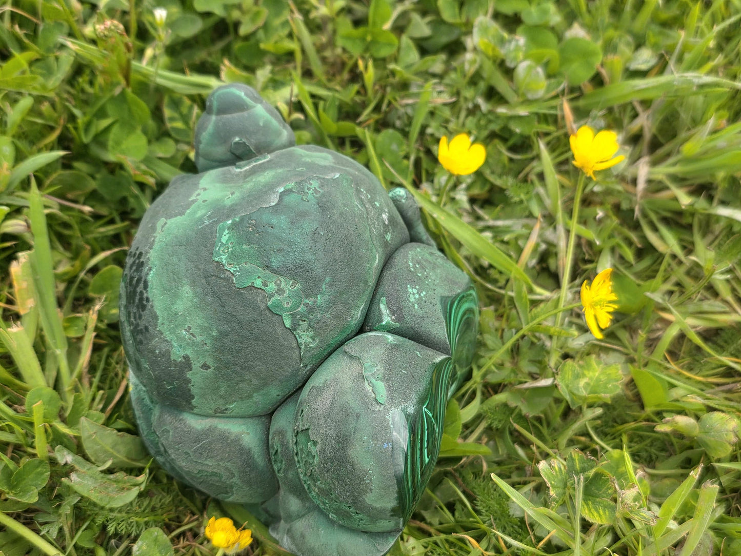 Large Bohydrional Malachite Crystal 2.09KG