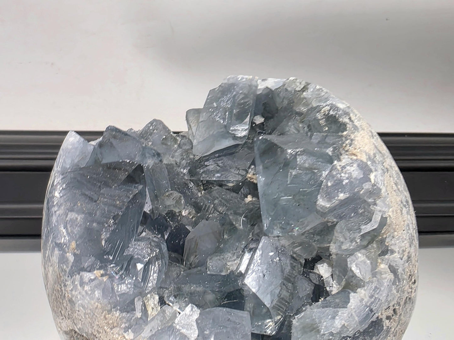 XL Celestite Crystal Sphere (#DP)