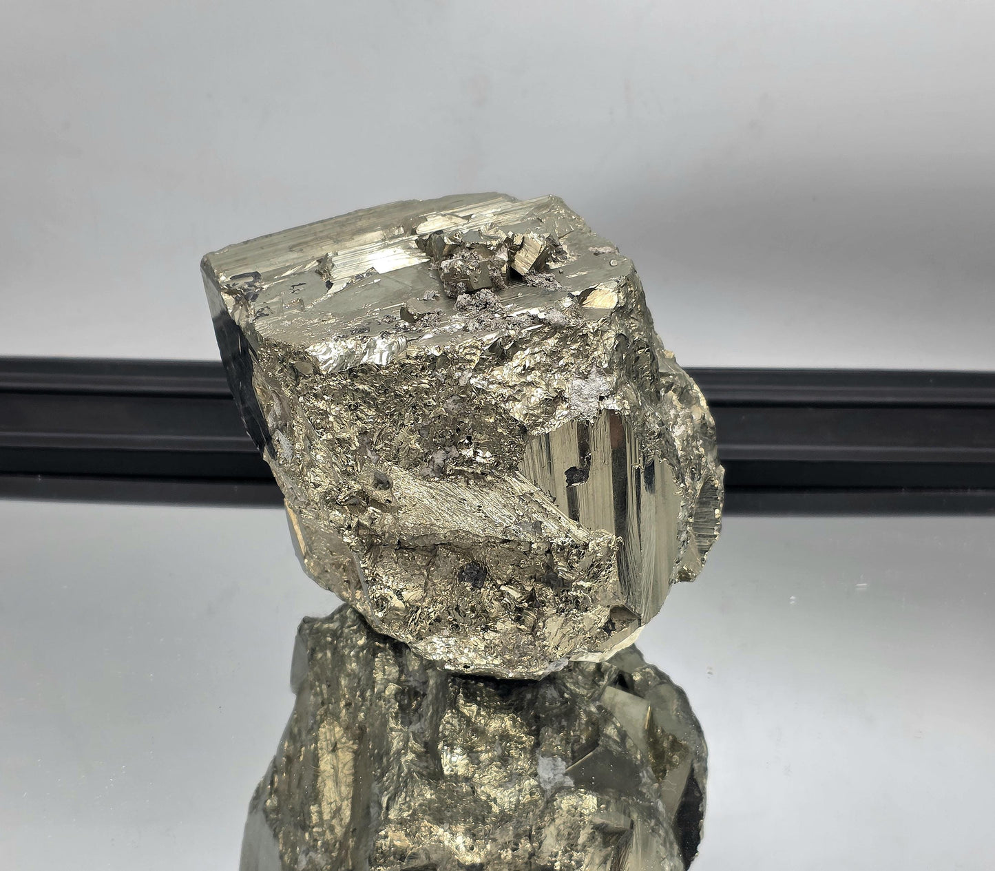 Very Large Pyrite Crystal Cube - Peru 4.13 KG