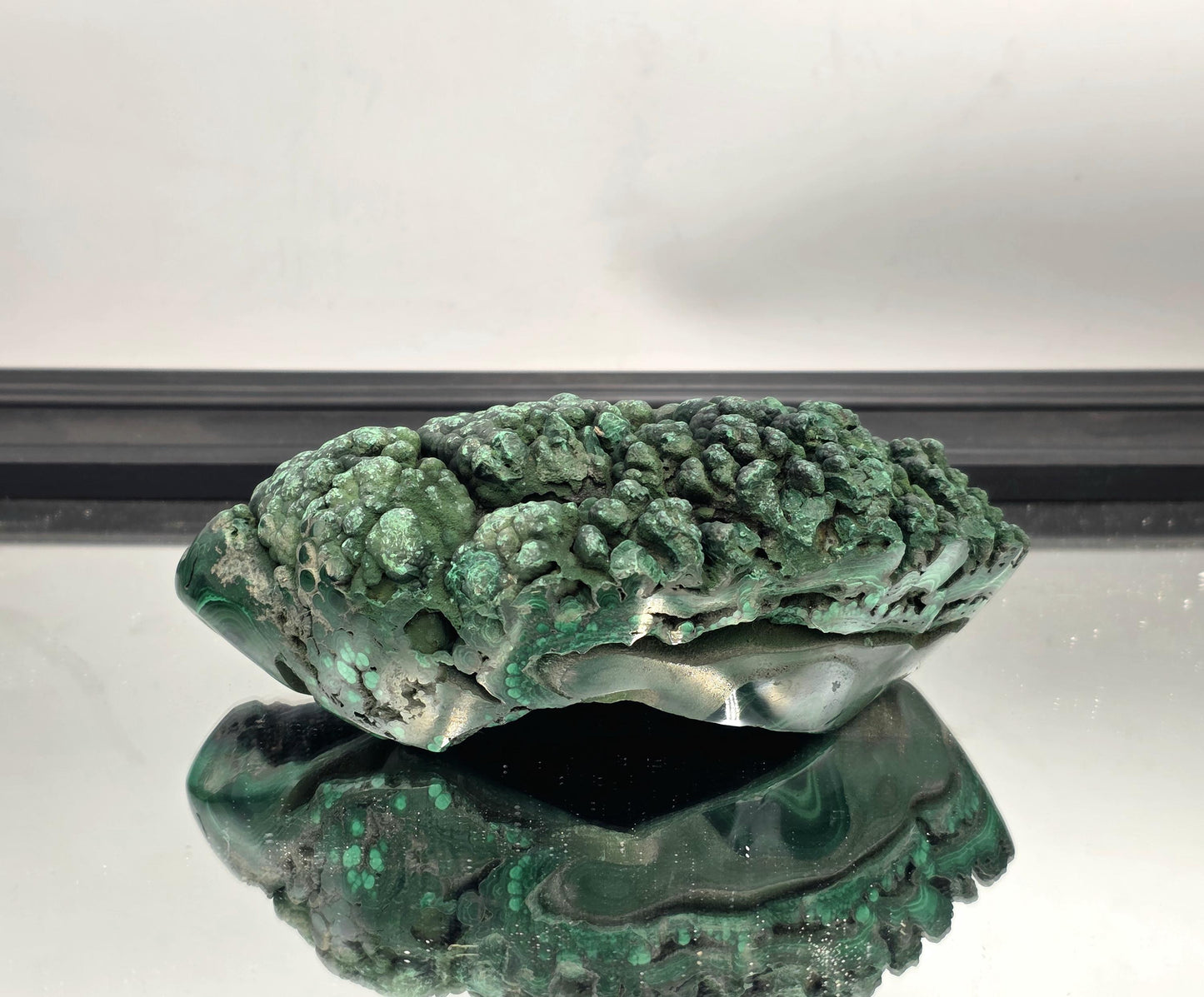 Large Malachite Bohydrional Crystal Natural & Polished