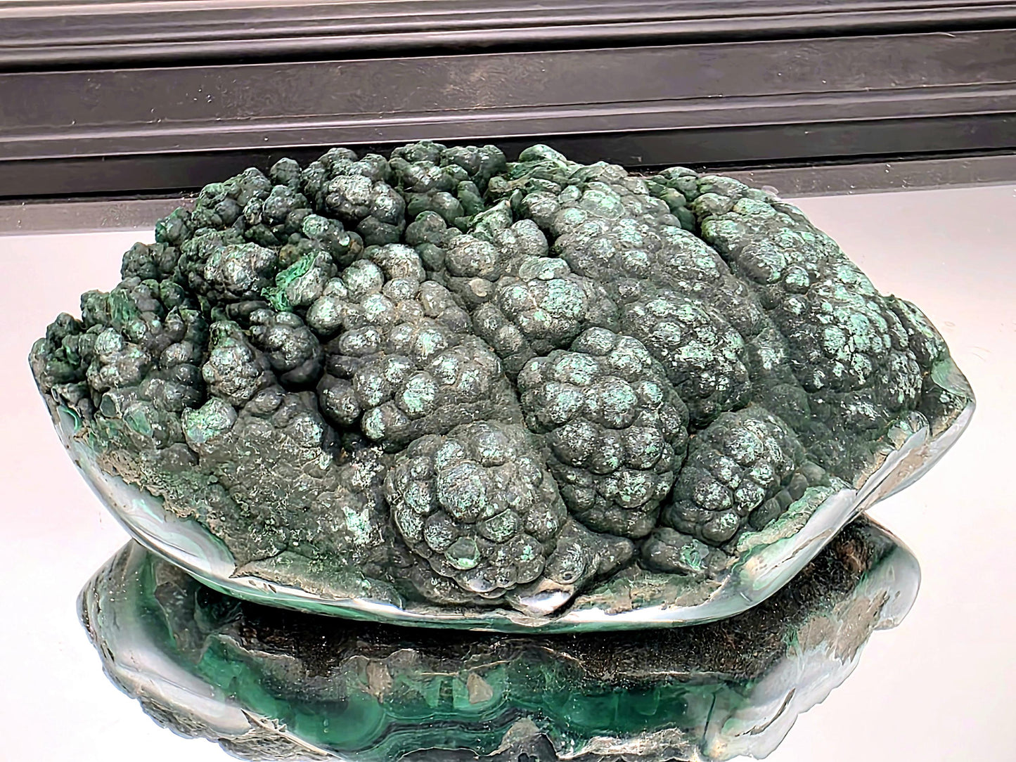 Large Malachite Bohydrional Crystal Natural & Polished